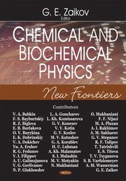 Cover of Chemical and biochemical physics by G. E. Zaikov