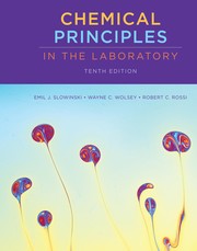 Cover of Chemical principles in the laboratory by Emil J. Slowinski