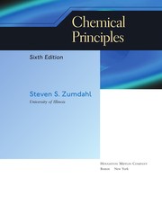 Front cover of Chemical principles by Steven S. Zumdahl