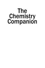 Front cover of The chemistry companion by Anthony C. Fischer-Cripps