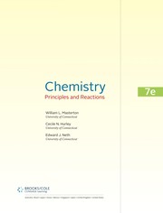 Front cover of Chemistry by William L. Masterton