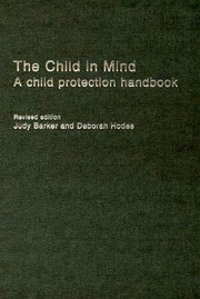 Cover of The child in mind by Judy Barker