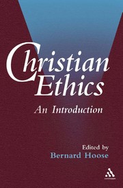 Cover of Christian ethics by Bernard Hoose