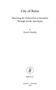 Cover of City of ruins by Dereck Daschke