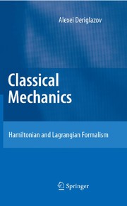 Cover of Classical mechanics by Alexei Deriglazov