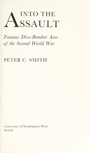 Cover of Into the assault by Peter Charles Smith