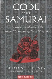 Front cover of Code of the samurai by Daidōji, Yūzan