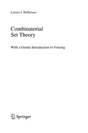 Cover of Combinatorial Set Theory by Lorenz J. Halbeisen