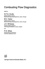 Cover of Combustings Flow Diagnostics by D. F. G. Durão