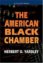 Front cover of The American black chamber by Herbert O. Yardley