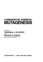 Cover of Comparative Chemical Mutagenesis by Frederick J. Serres