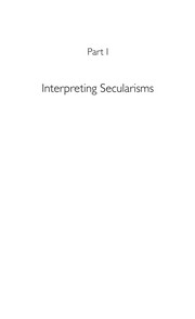 Cover of Comparative secularisms in a global age by Linell Elizabeth Cady