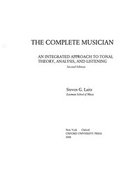 Cover of The complete musician by Steven G. Laitz