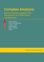 Front cover of Complex analysis by Conference on Complex Analysis 2008 (2008 Fribourg, Switzerland)