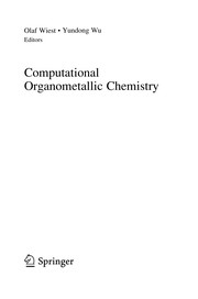 Front cover of Computational Organometallic Chemistry by Olaf Wiest