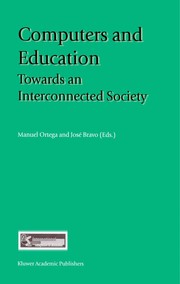 Cover of Computers and education by Manuel Ortega