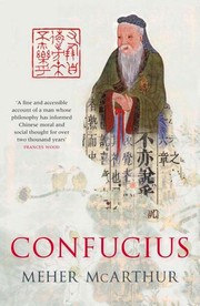 Cover of Confucius by Meher McArthur