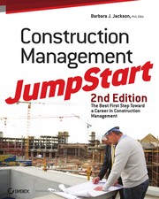 Cover of Construction management jumpstart by Barbara J. Jackson