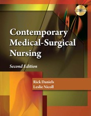 Front cover of Contemporary medical surgical nursing by Daniels, Rick RN