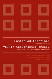 Cover of Continued fractions by Lisa Lorentzen