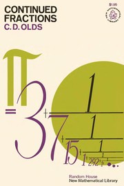 Cover of Continued fractions by Carl D. Olds