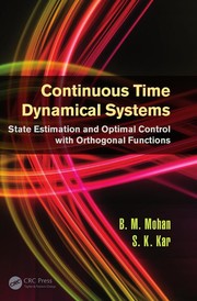 Cover of Continuous time dynamical systems by B. M. Mohan
