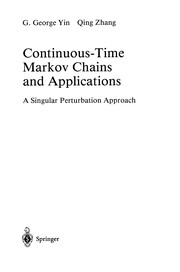 Cover of Continuous-Time Markov Chains and Applications by G. George Yin