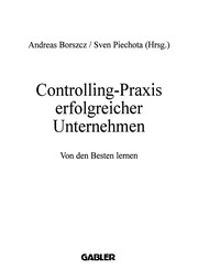 Front cover of Controlling-Praxis erfolgreicher Unternehmen by Andreas Borszcz