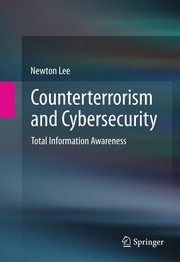 Front cover of Counterterrorism and Cybersecurity by Newton Lee