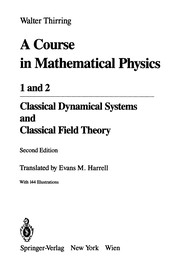 Front cover of A Course in Mathematical Physics 1 and 2 by Walter Thirring