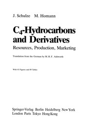 Front cover of C4-Hydrocarbons and Derivatives by Joachim Schulze