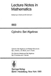 Front cover of Cylindric set algebras by L. Henkin