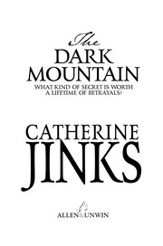 Front cover of The dark mountain by Catherine Jinks