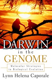 Front cover of Darwin in the genome by Lynn Helena Caporale