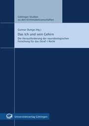 Front cover of Das Ich und sein Gehirn by Gunnar Duttge