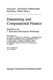 Front cover of Datamining und Computational Finance by Karlsruher Ökonometrie-Workshop 7 1999 Karlsruhe