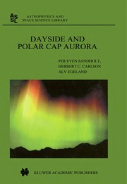 Cover of Dayside and polar cap aurora by P. E. Sandholt