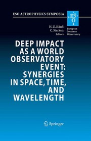 Front cover of Deep impact as a world observatory event by C. Sterken