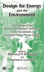 Front cover of Design for energy and the environment by International Conference on Foundations of Computer-Aided Process Design (7th 2009 Breckenridge, Colo.)