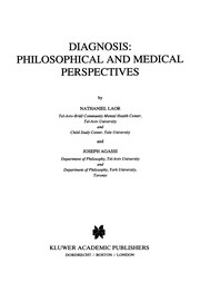 Front cover of Diagnosis: Philosophical and Medical Perspectives by Nathaniel Laor
