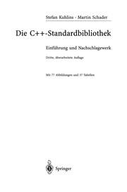 Front cover of Die C++-Standardbibliothek by Stefan Kuhlins