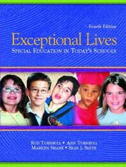 Cover of Exceptional lives by H. Rutherford Turnbull