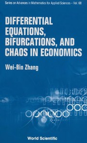 Cover of Differential equations, bifurcations, and chaos in economics by Wei-Bin Zhang