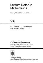 Cover of Differential geometry by Francisco J. Carreras