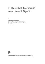 Front cover of Differential Inclusions in a Banach Space by Alexander Tolstonogov
