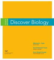 Front cover of Discover biology by Michael L. Cain