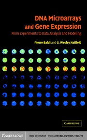 Front cover of DNA microarrays and gene expression by Pierre Baldi