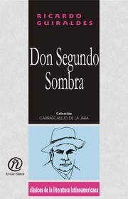 Cover of Don Segundo Sombra by Ricardo Güiraldes