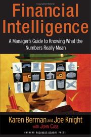 Front cover of The art of the financial statements by Karen Berman