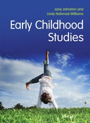 Front cover of Early childhood studies by Jane Johnston